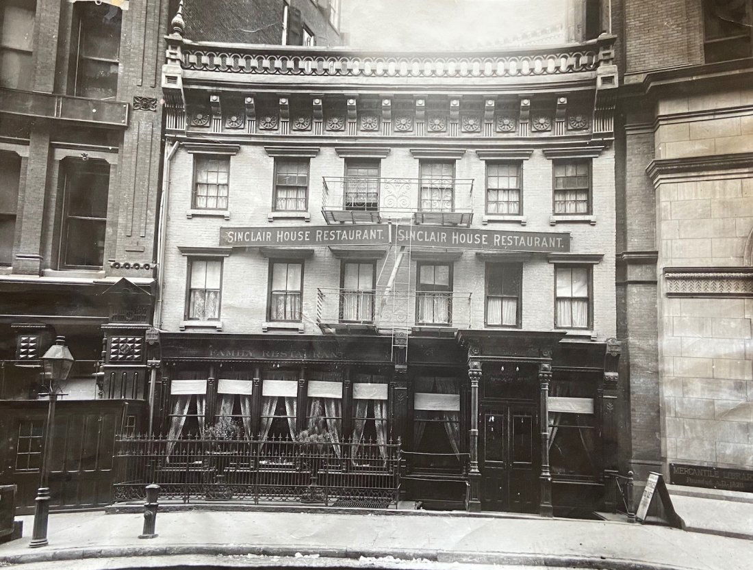 Sinclair House Restaurant (Manhattan Hotel), Photograph Apr 04, 2020
