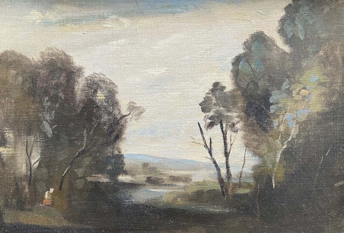 Impressionist English Landscape, Unknown Artist (1 of 3)