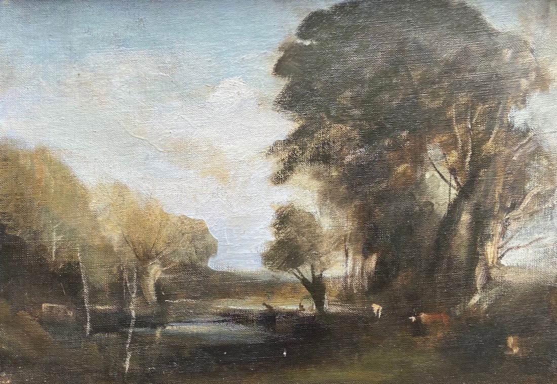 Impressionist English Landscape, Unknown Artist (1 of 3)