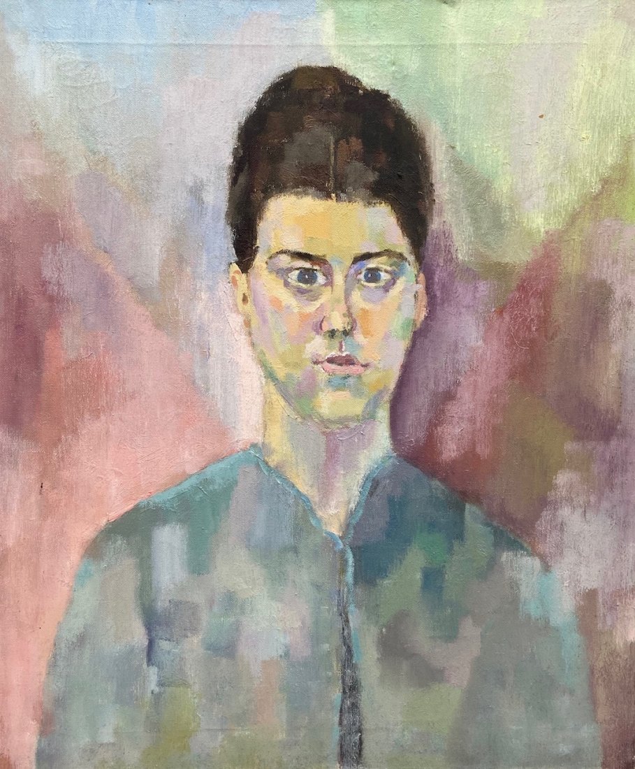 20th Century Modernist Portrait, Unknown Artist (1 of 2)