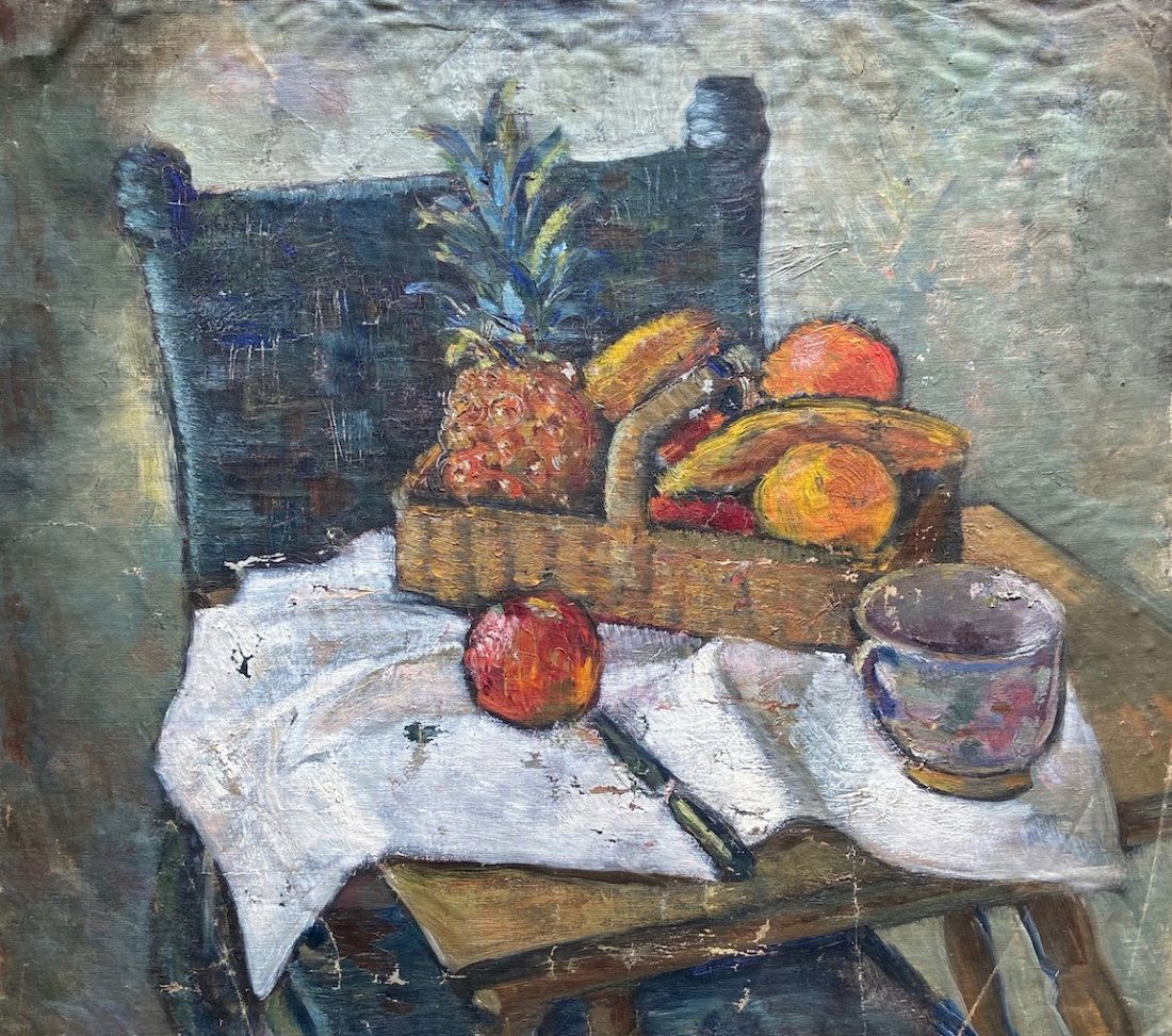 ELENA MARIA DE HELLEBRANTH (20th c American) Still Life (1 of 3)