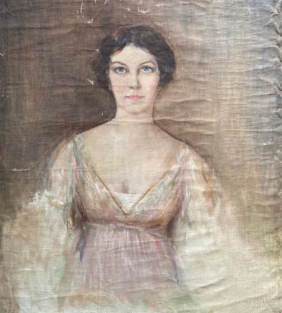 BERTHA DE HELLEBRANTH (20th c, American). Portrait (1 of 3)