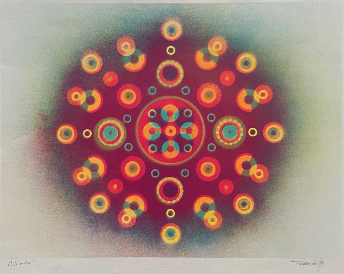 Modernist Lithograph, Artist Proof, Unknown Artiust (1 of 2)