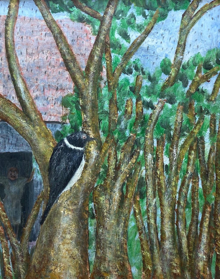 20th c Haitian Impressionist Painting, Unknown Artist (1 of 3)