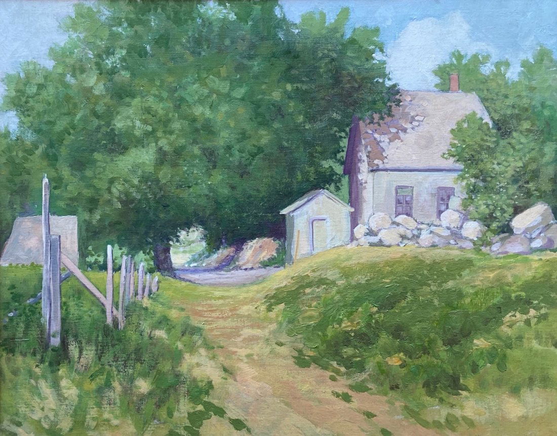 American Impressionist Landscape, Unknown Artist (1 of 3)