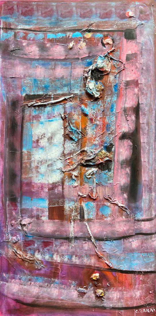 CATHERINE ZAKAS (b. 1936, Greece) Abstract (1 of 5)