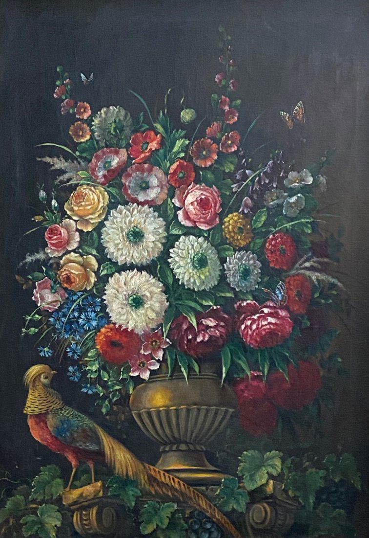 JOHN SURHOFF (1868-1935 American) Still Life Of Flowers (1 of 4)