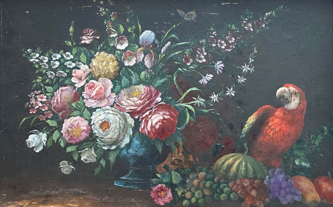 JOHN SURHOFF (1868-1935 American) Still Life Of Flowers (1 of 4)