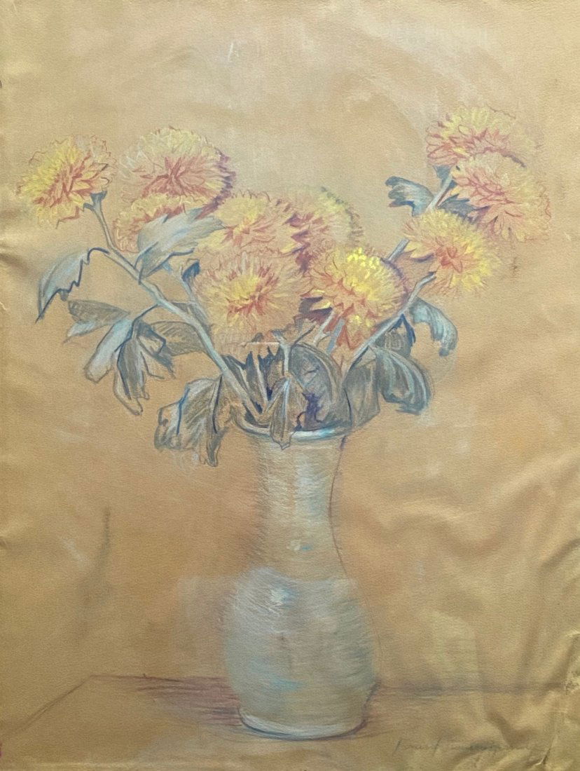 FRANK STANLEY HERRING (1894-1966, Georgia ) Flowers (1 of 4)