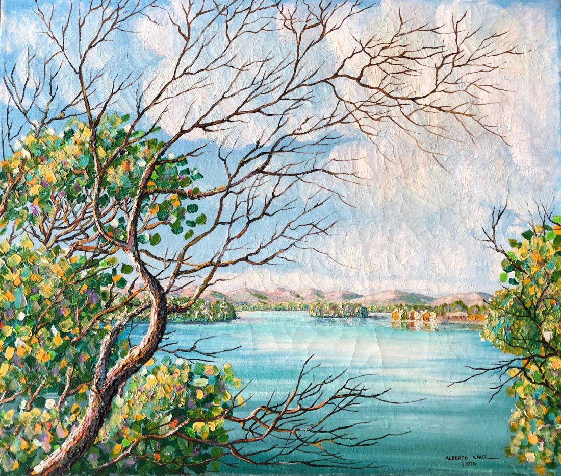 ALBERTO CRUZ (20th c, Cuba) Canal De Buche (1 of 4)