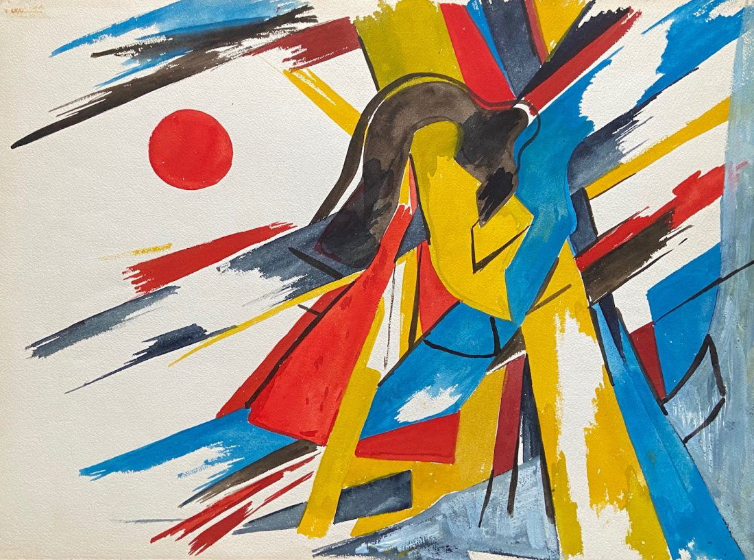 SACHA KOLIN (1911-191, New York) Abstract (1 of 3)