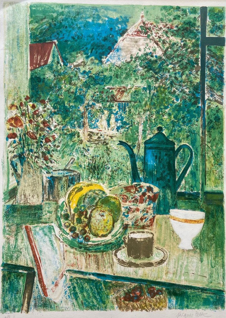 JACQUES PETIT (b. 1925, French) Modernist Still Life (1 of 3)