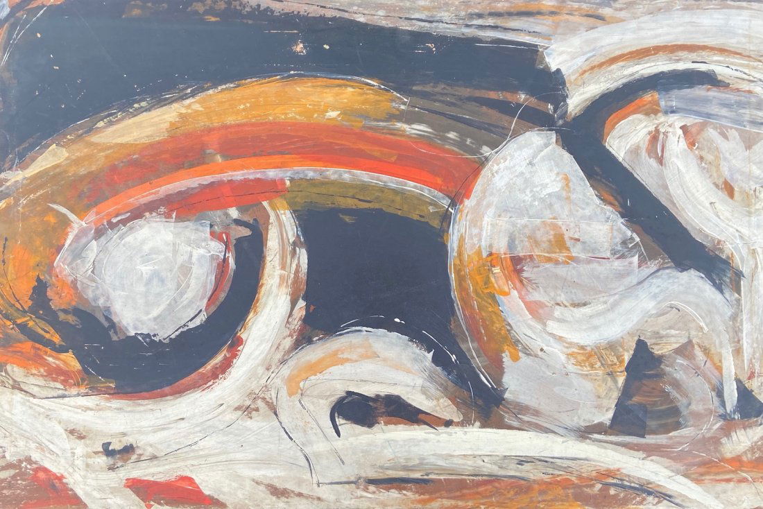 KENNETH LICHT (20th c, American) Abstract (1 of 2)