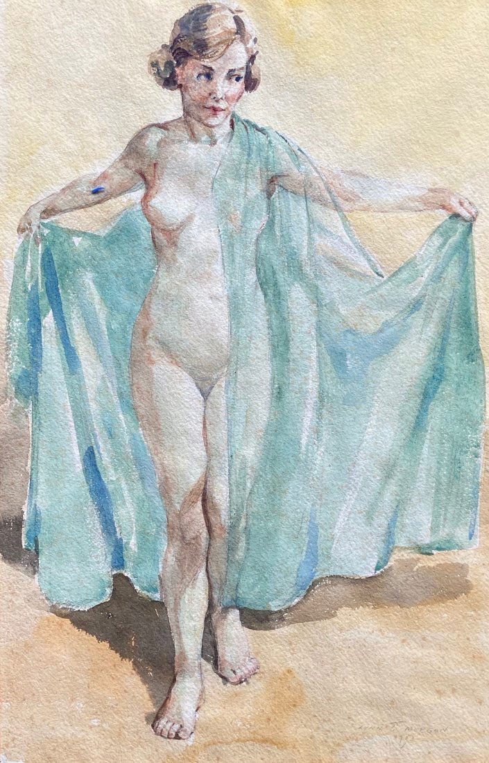 LYNN THOMAS MORGAN (b. 1889, New York) Portrait (1 of 4)