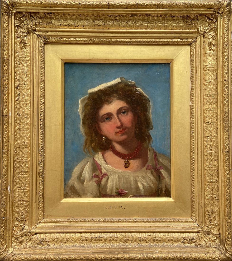 18th Century Italian Portrait Of A Woman, Signed (1 of 3)