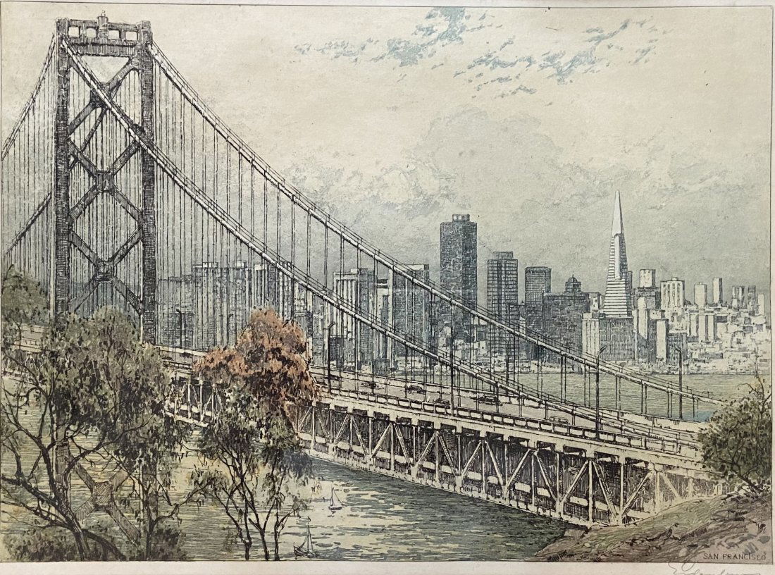 JOSEF EIDENBERGER, Golden Gate Bridge San Francisco (1 of 5)