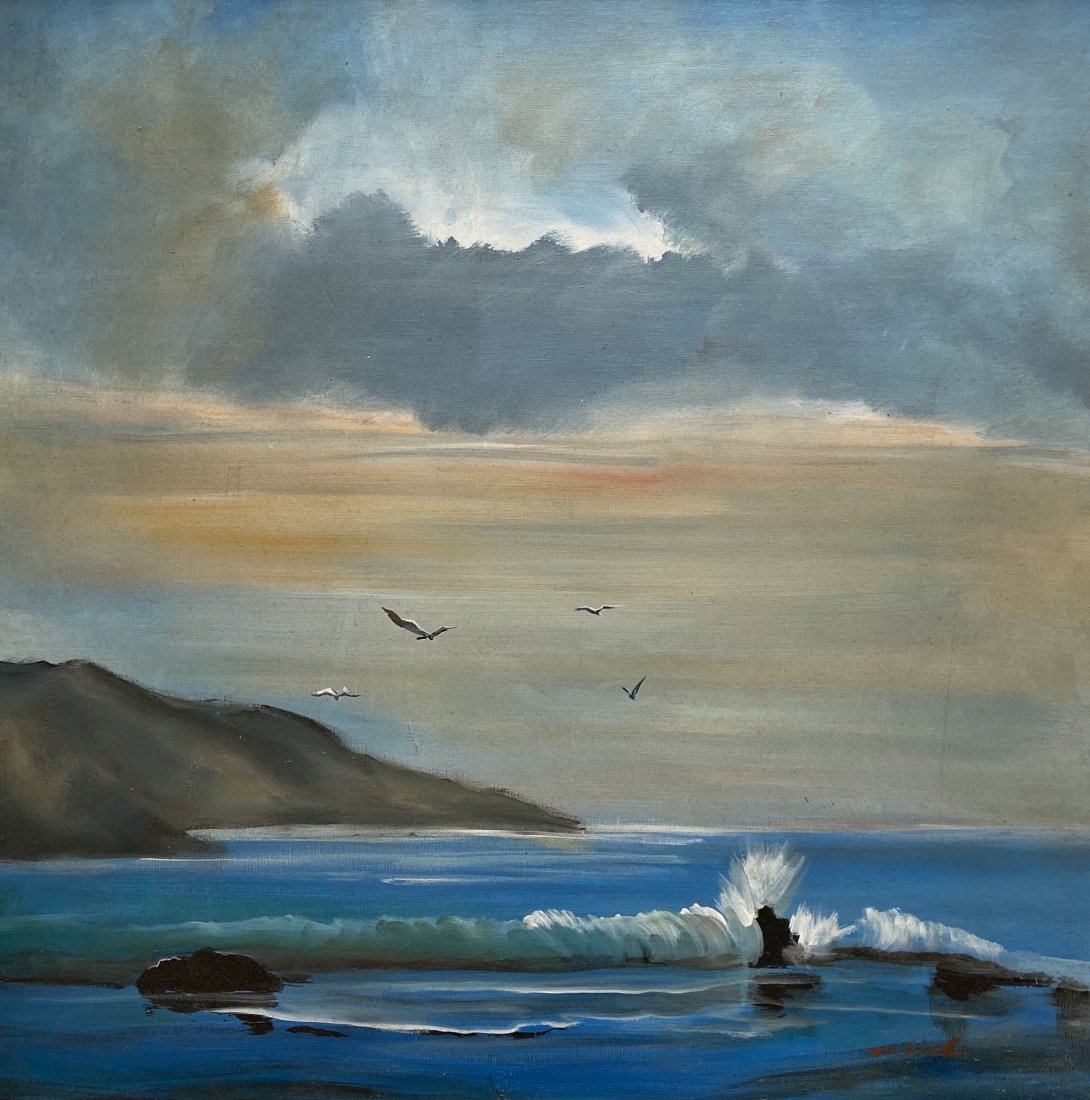 SEGUNDO HUERTAS (1923-2010, Argentina) Seascape (1 of 4)