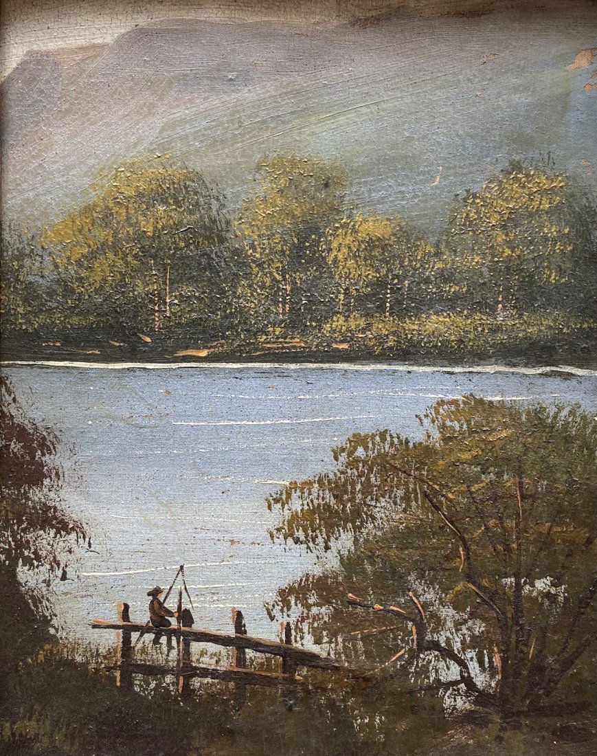 19th Century Hudson River School Landscape Period Frame (1 of 4)