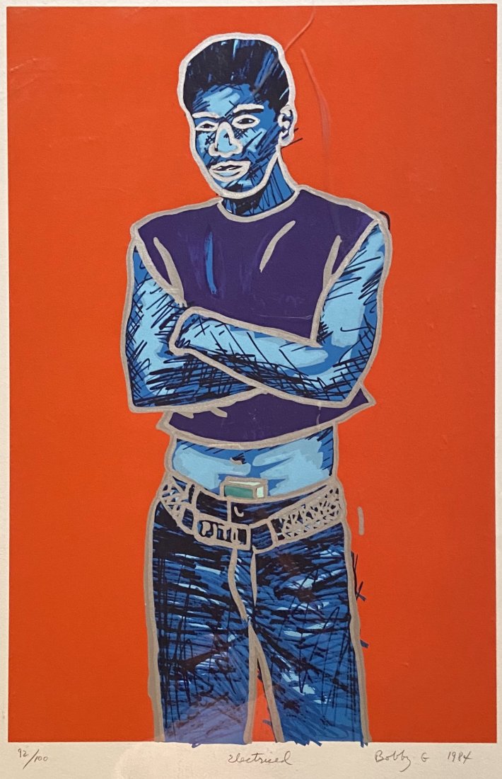 ROBERT GOLDMAN, Bobby G (20th c, American) Pop Art (1 of 3)
