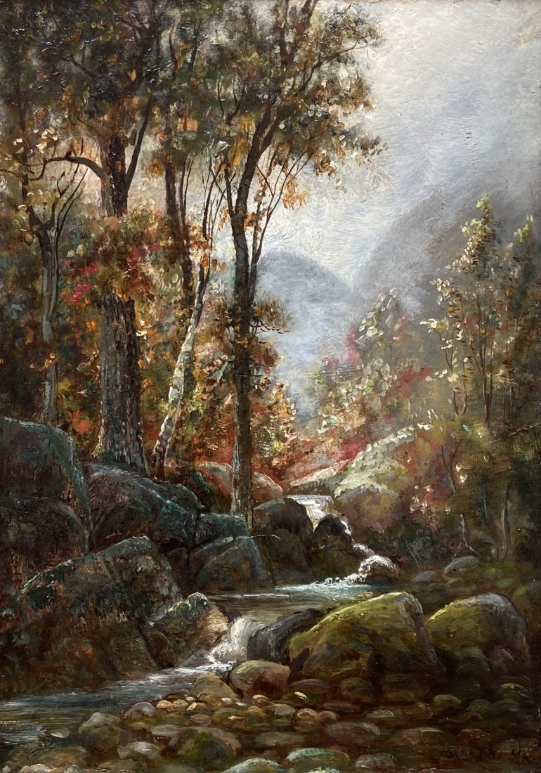 ALFRED SABATTON ROORBACH (b.1850, NJ) Landscape (1 of 4)