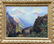 American Rocky Mountain Western Landscape, Signed - 2