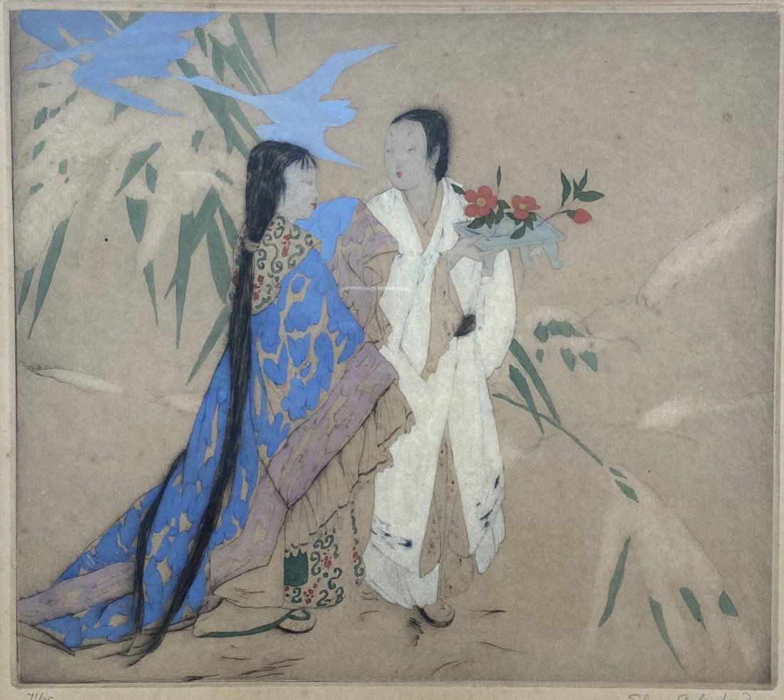 ELYSE ASHE LORD (1900-1971, England) Etching (1 of 5)