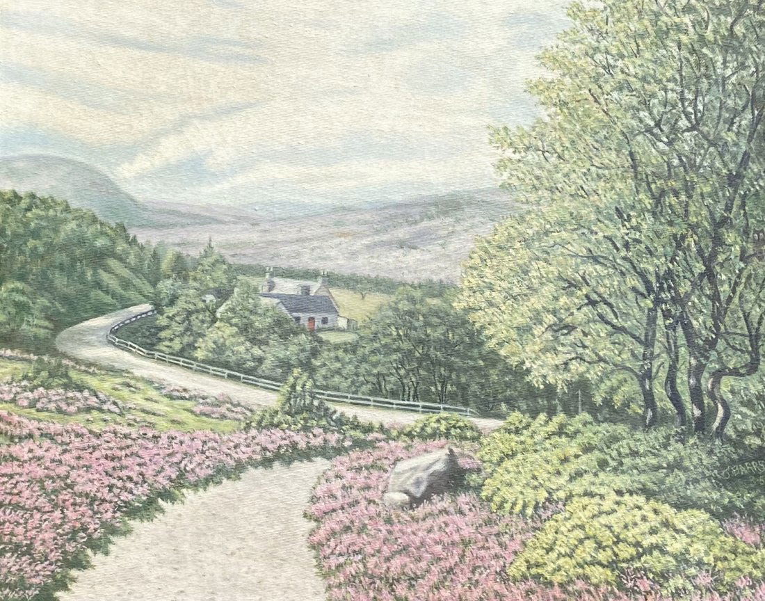 American Impressionist Landscape, Signed Verso (1 of 4)