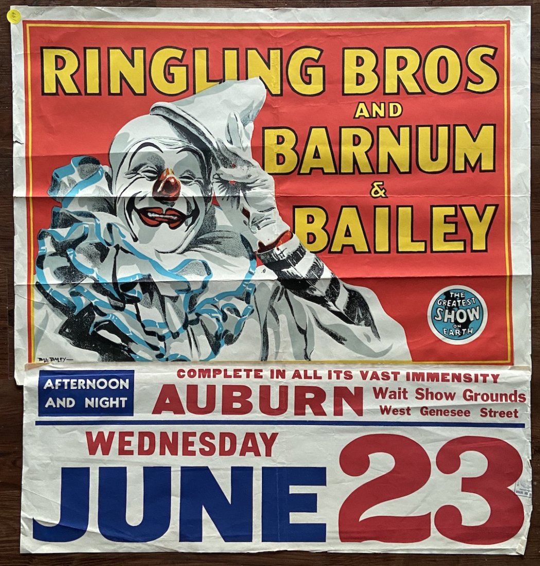 Ringling Bros & Barnum & Bailey Circus Poster, Auburn (1 of 3)