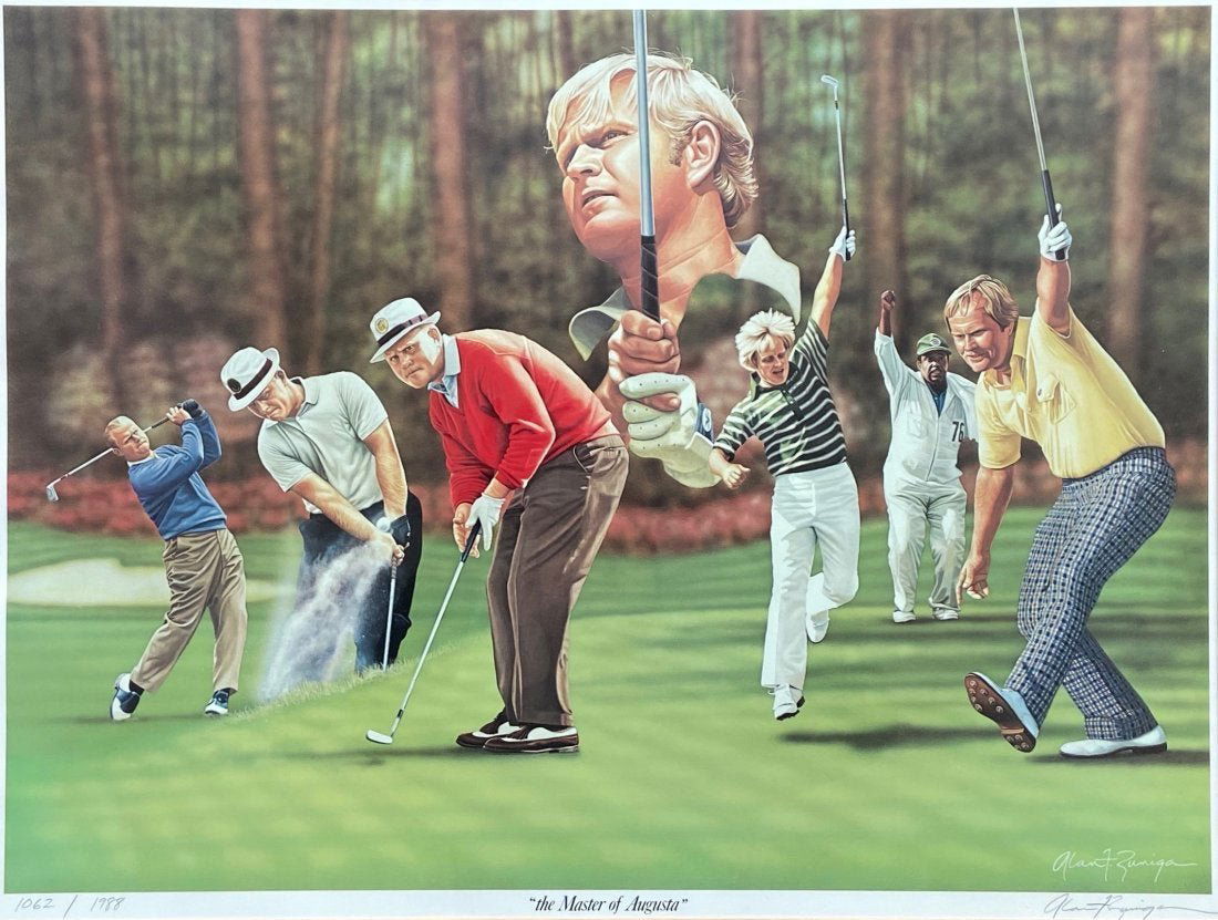 ALAN ZUNIGA, Master Of Augusta Jack Nicklaus (1 of 5)