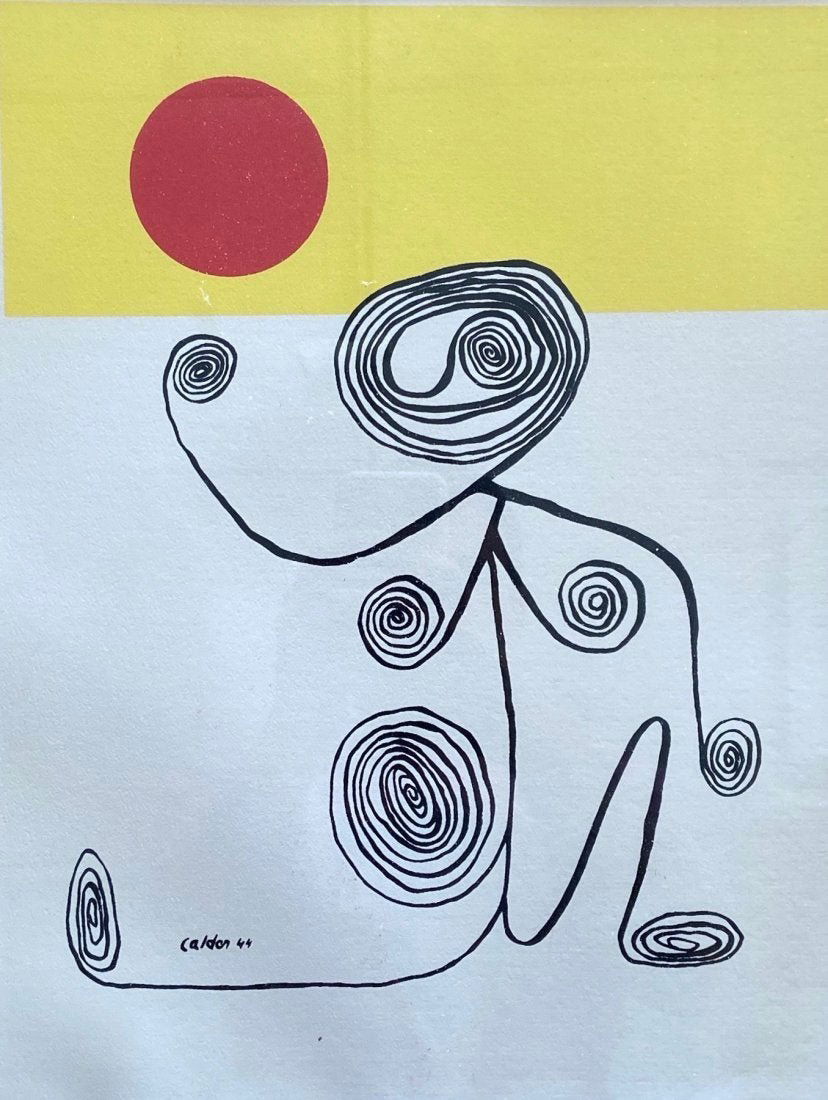 ALEXANDER CALDER (1898-1979, American) Lithograph (1 of 4)