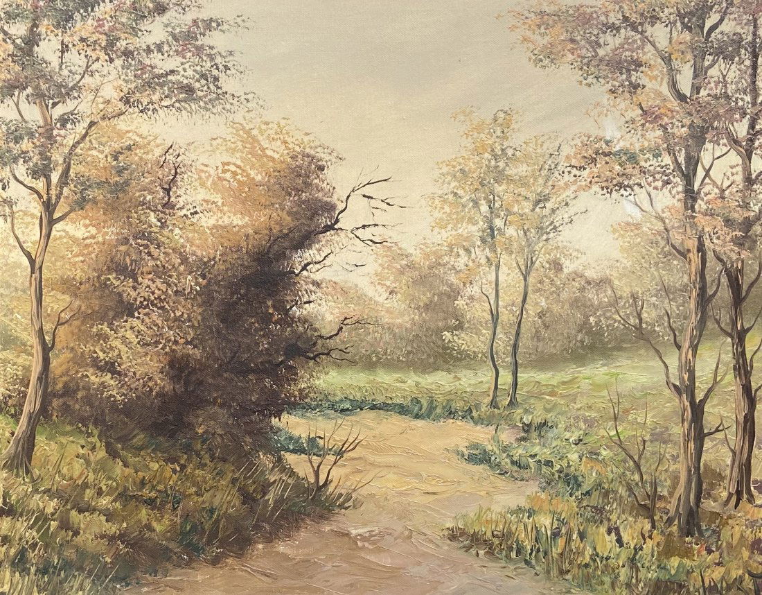 American Impressionist Landscape, Signed (1 of 4)