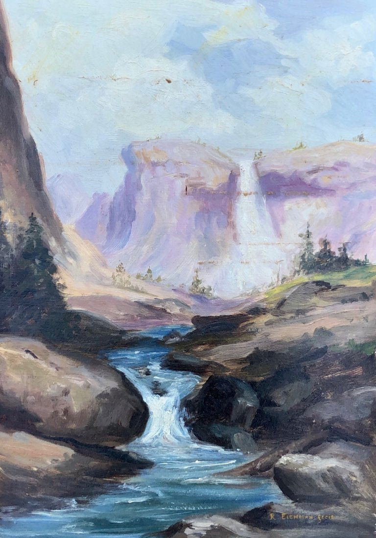 P RICHARD EICHMAN (20th c, Maryland) Landscape (1 of 3)