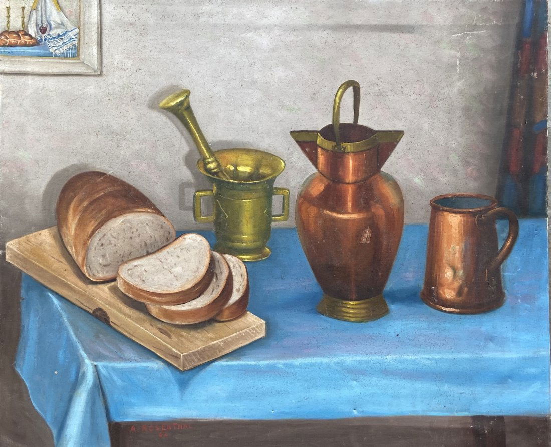 ABRAHAM ROSENTHAL (1886-1963, American) Still Life (1 of 3)