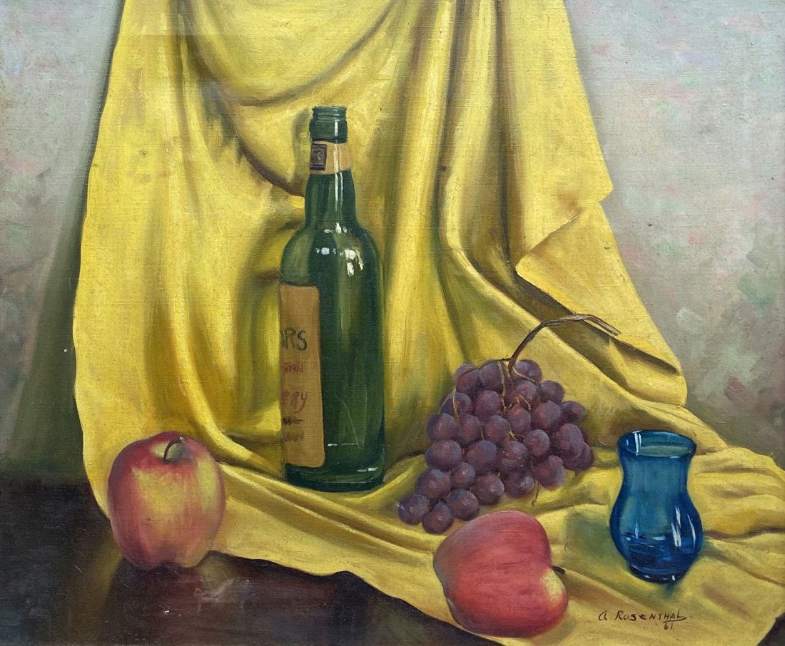ABRAHAM ROSENTHAL (1886-1963, American) Still Life (1 of 4)