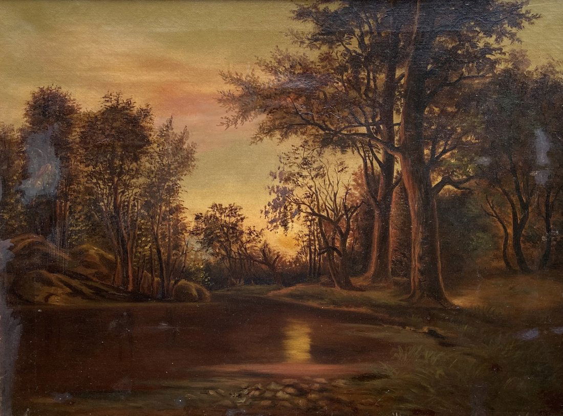 19th Century American River Landscape (1 of 3)
