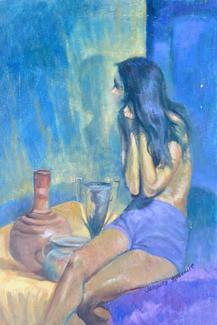 JACQUES ZUCCAIRE (1909-2006, New York)  Young Girl (1 of 3)