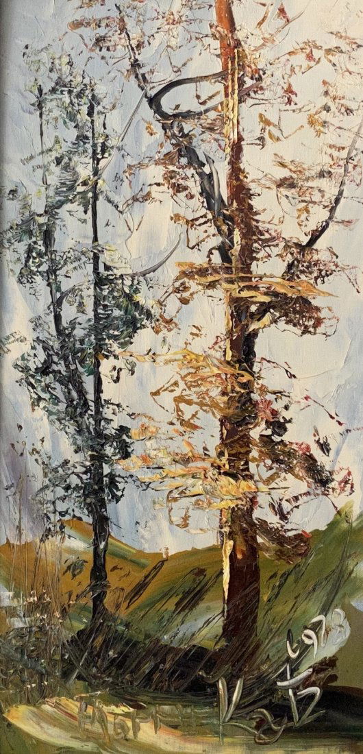 MORRIS KATZ (1931-2010, New York) Landscape 1978 (1 of 4)