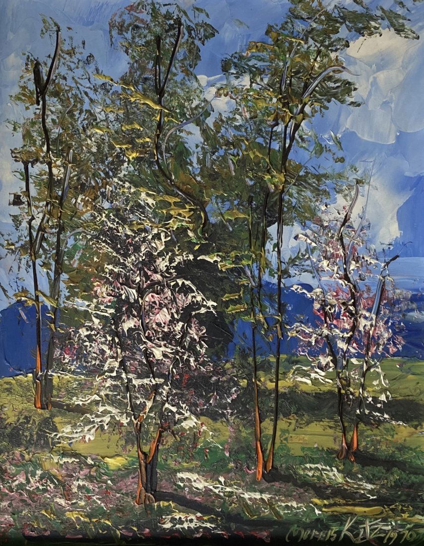 MORRIS KATZ (1931-2010, New York) Landscape 1970 (1 of 4)