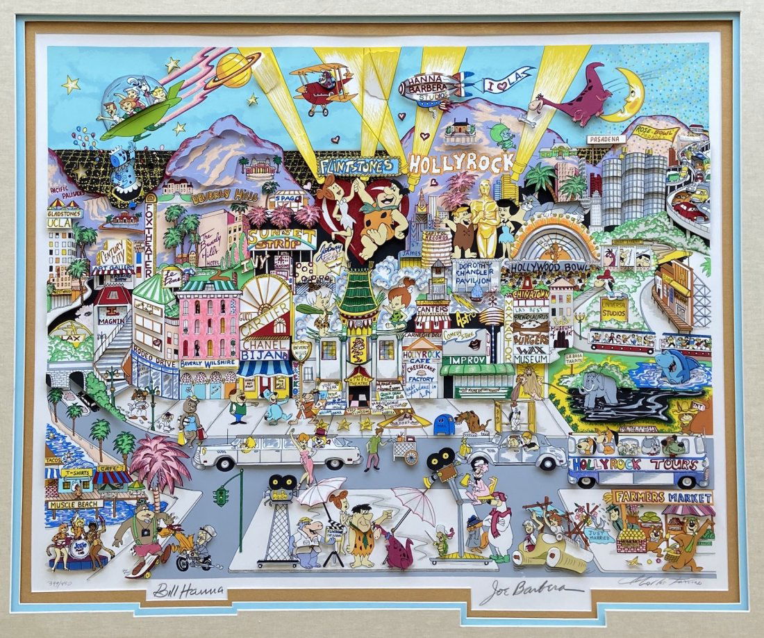 CHARLES FAZZINO "Flintstone's Hollyrock" (1 of 5)