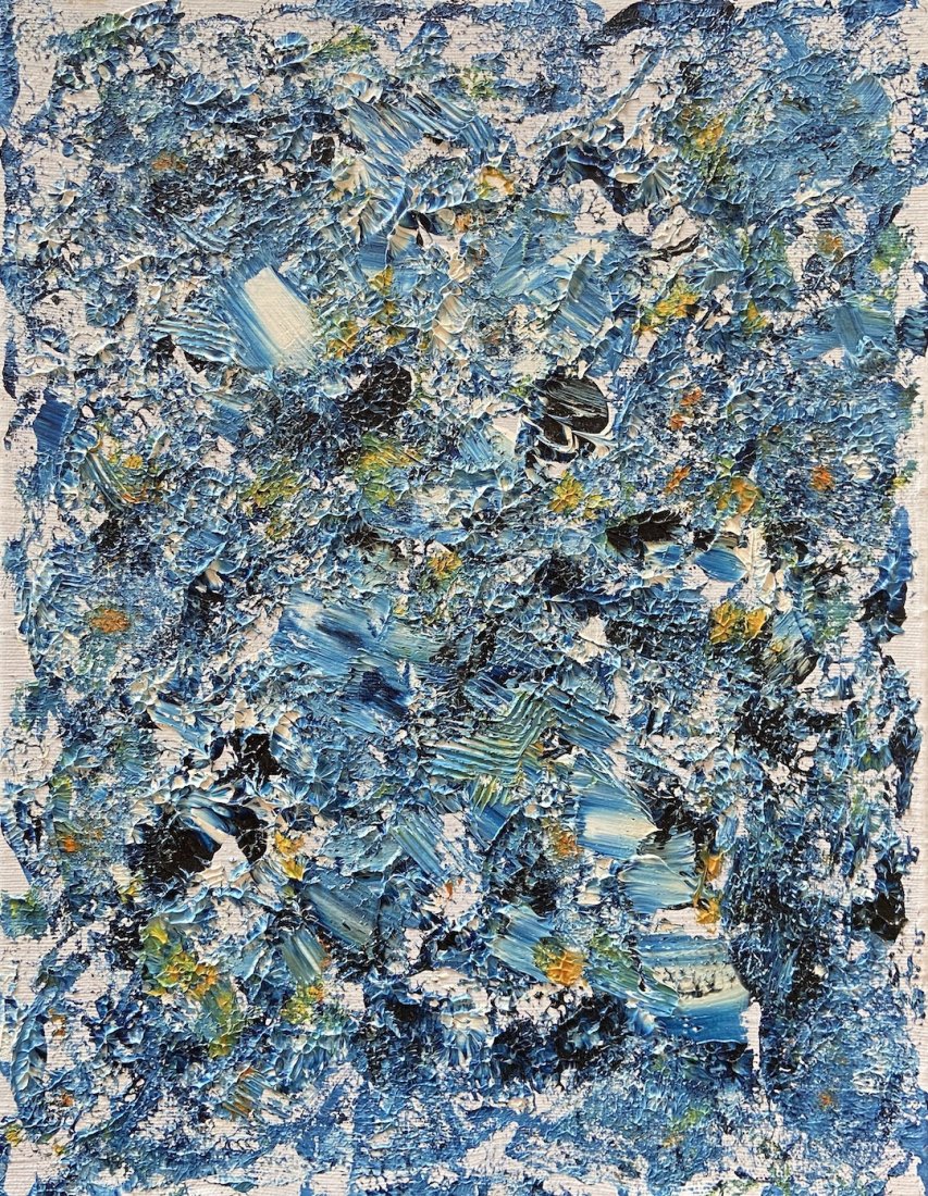 GAY NAROFF (1943-2012, New York) Abstract: Oil on canvas 11 x 14 in. Gay Naroff (American, 1943 - 2012) a true New York Expressionist. Born December 10, 1943 in Bronx, NY, she was instantly born in the New York art scene by the age of 20 New Y
