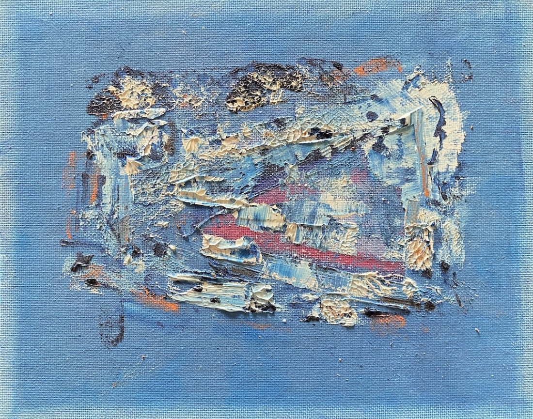 GAY NAROFF (1943-2012, New York) Abstract: Oil on board 8 x 10 in. Gay Naroff (American, 1943 - 2012) a true New York Expressionist. Born December 10, 1943 in Bronx, NY, she was instantly born in the New York art scene by the age of 20 New Yor