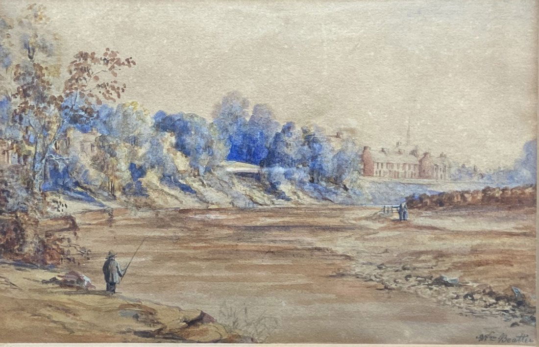 WILLIAM BEATTIE BROWN (1831-1909, UK) River Nith (1 of 4)