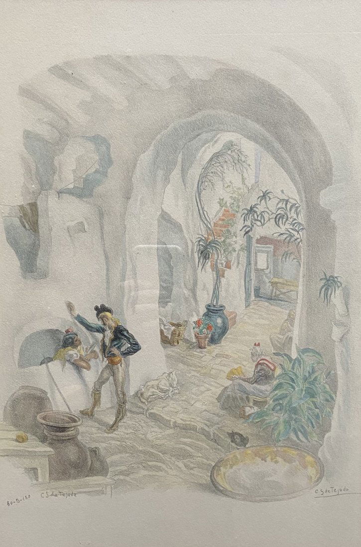 CARLOS SAENZ DE TEJADA, Lithograph (1 of 5)