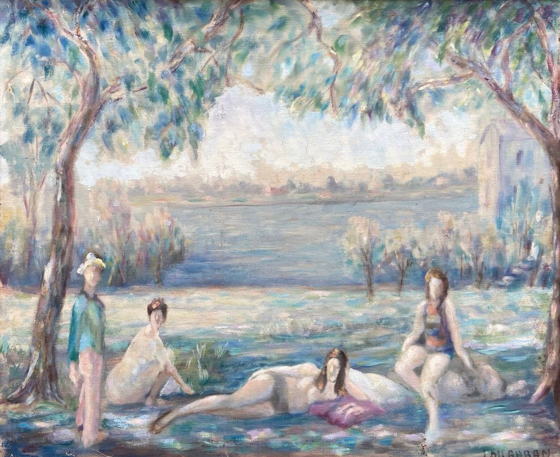 WILLIAM STODDARD LOUGHRAN (1901-1969, PA ) Landscape (1 of 6)