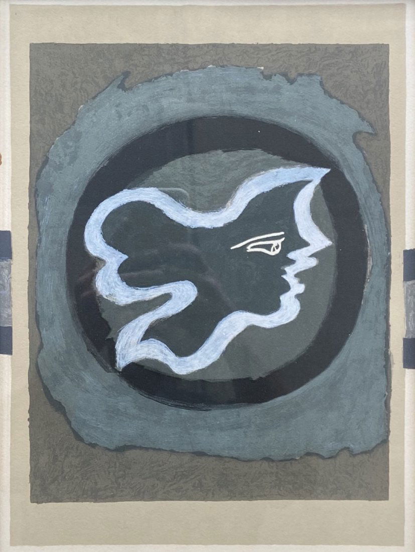 GEORGES BRAQUE (1882-1963) Le Nid Vert c. 1950 (1 of 6)