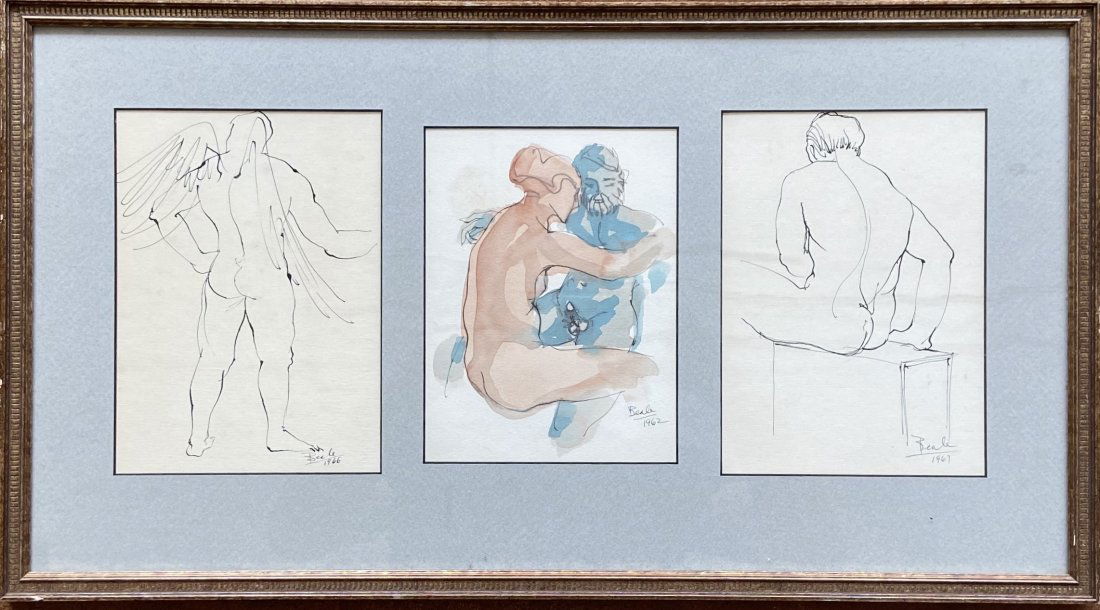 RICHARD BEALE (20th c, American) Modernist (1 of 3)