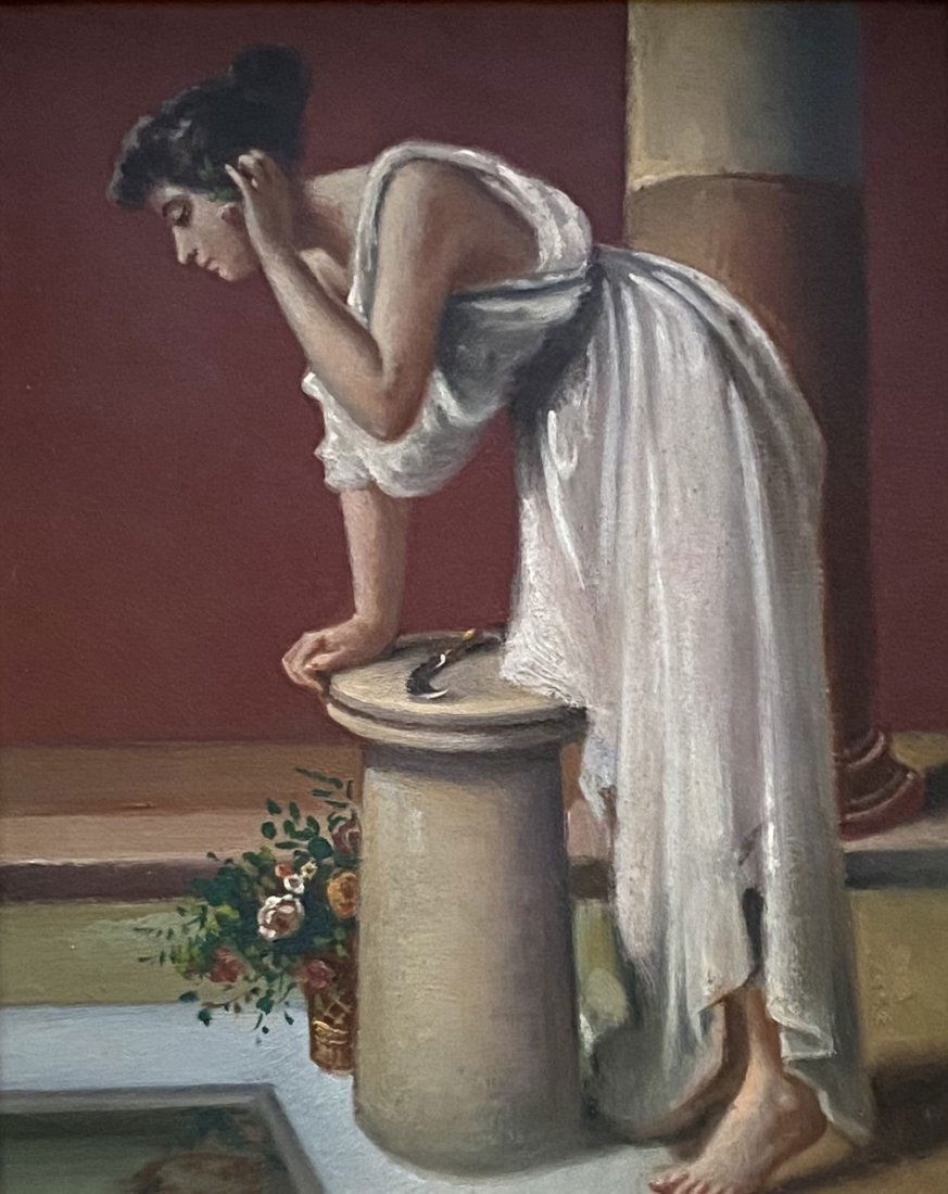 Neoclassical Scene Of A Young Woman (1 of 3)