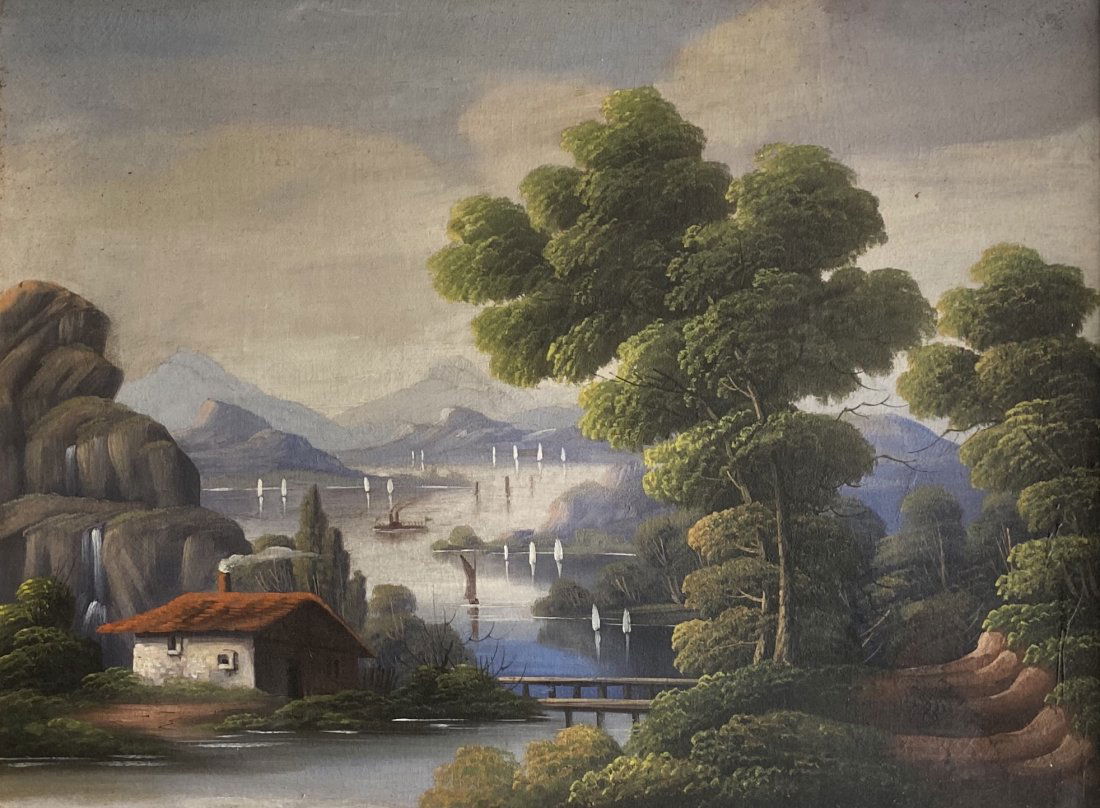 19th Century Hudson River School Landscape (1 of 3)