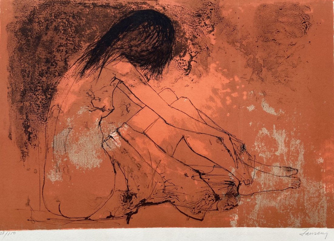 JEAN JANSEM (1920-2013, French) Lithograph (1 of 4)