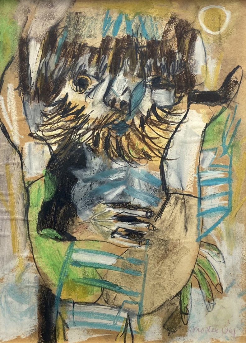 ZERO MOSTEL (1915-1977, New York) Modernist (1 of 4)